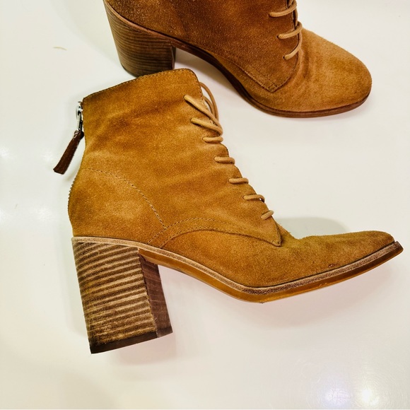Dolce Vita Drew Tan Suede Ankle Boot 9.5 - Picture 2 of 8